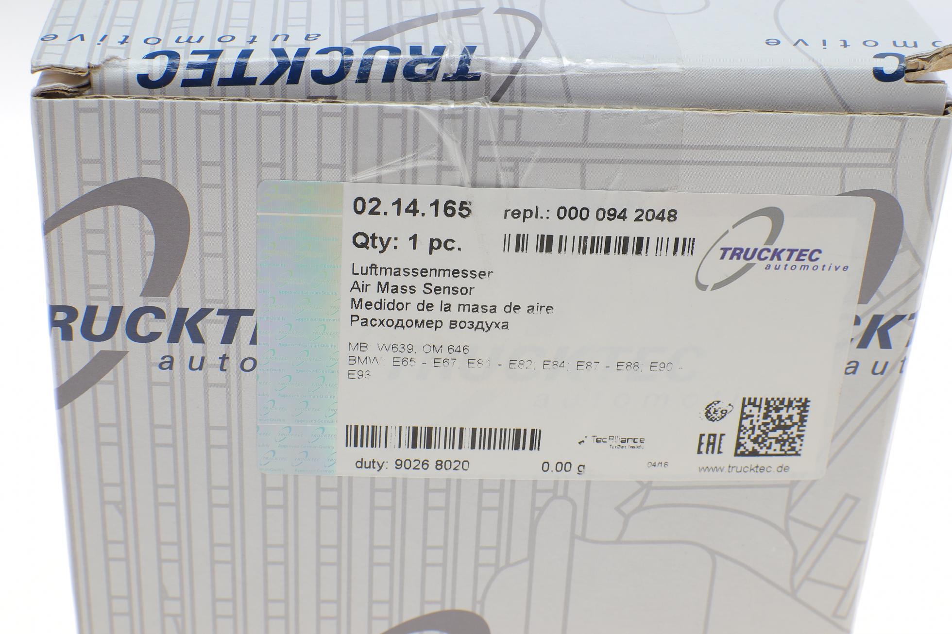 0214165 TRUCKTEC AUTOMOTIVE